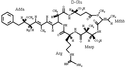 A diagram of nodularin
